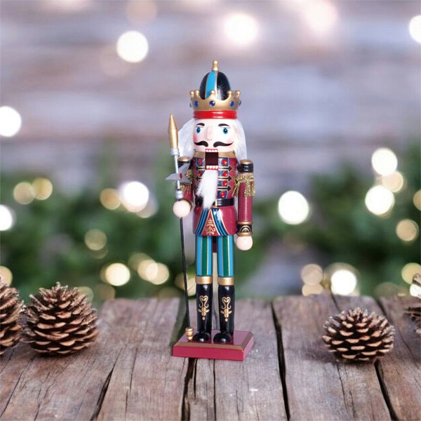 St Helens 30cm Classic Wooden Nutcracker Soldier