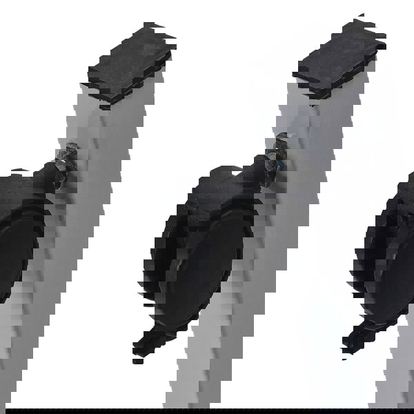 Living and Home Height Adjustable Mobile Table Overbed Desk with Wheels