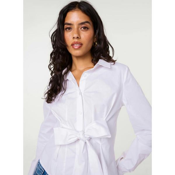 Pink Vanilla Tie Front Shirt