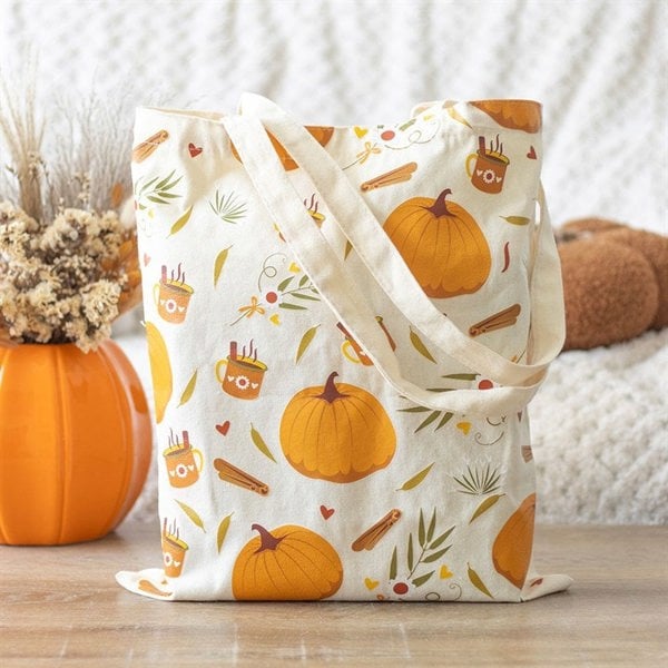 Serano Autumn Days Print Polycotton Tote Bag