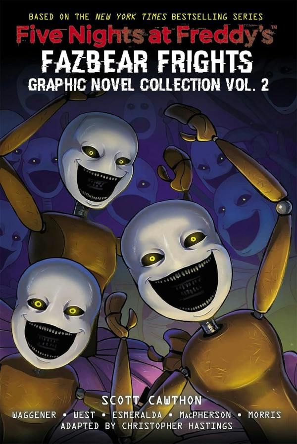Five Nights at Freddy's Fazbear Frights Graphic Novels 5 Books Collection Set (Volumes 1-5)
