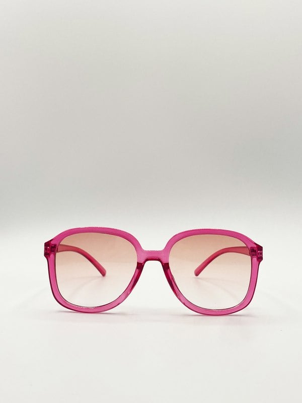 SVNX Ombre lense oversized sunglasses
