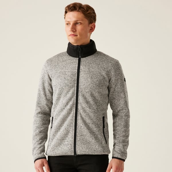 Regatta Mens Branleigh Full Zip Fleece Jacket - Moonstruck