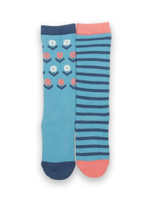 Kite Girls Organic Hygge Cosy Socks Iceberg
