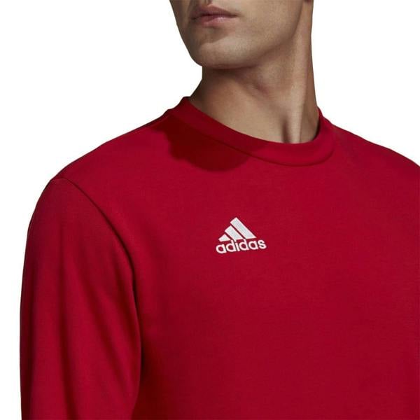 Adidas Mens Entrada 22 Ribbed Collar Sweatshirt - Team Power Red - 