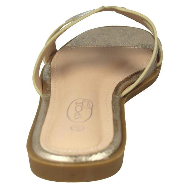 Spot On Ladies Spot On Casual Open Toe Summer Mule