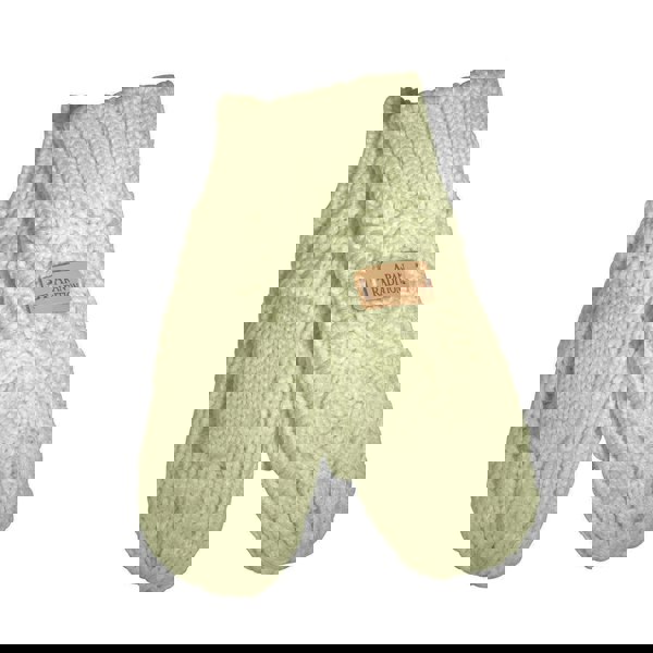 Aran Cable Knit Mittens Stay Cozy & Chic with Aran Cable Knit Mittens | Diamond Cable Design