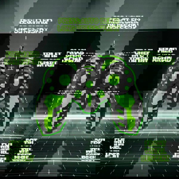 deAO Toys Children's Remote Control Car Off-Road Remote Control Car 360° Rotation With Lights