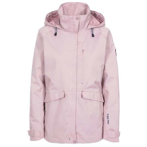 Trespass Womens/Ladies Voyage Waterproof Long-Sleeved Jacket - Light Lilac