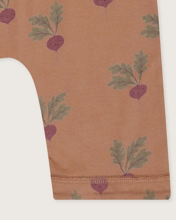 organic cotton Orange Beetroot Print Jumpsuit - image 5