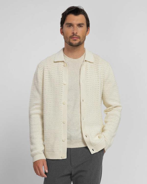 Steel & Jelly Chester - Chunky Knit Button Up Cardigan
