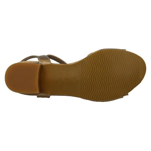 Spot On Girls Spot On Metallic Sandals H1108