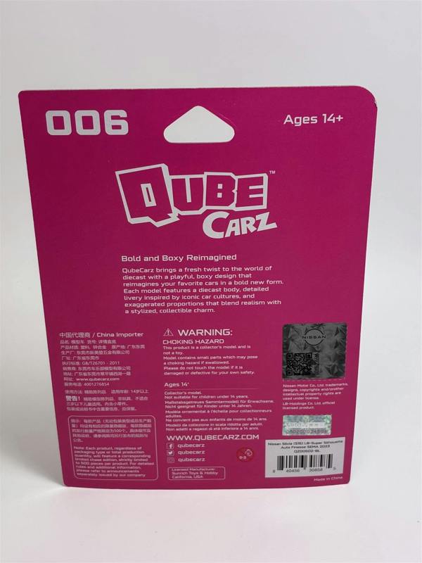 MCSlots Nissan Silvia S15 LB Silhouette Auto Finesse SEMA 2023 Qube Carz 6cm QZ00502BL