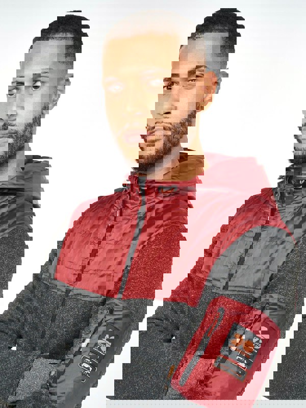 Crosshatch Tradmax Jacket Wine