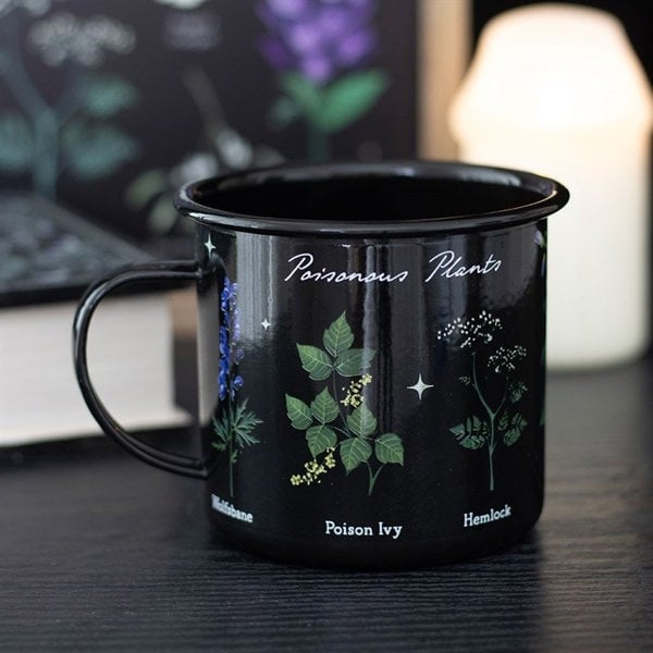 Serano Poisonous Plants Enamel Mug