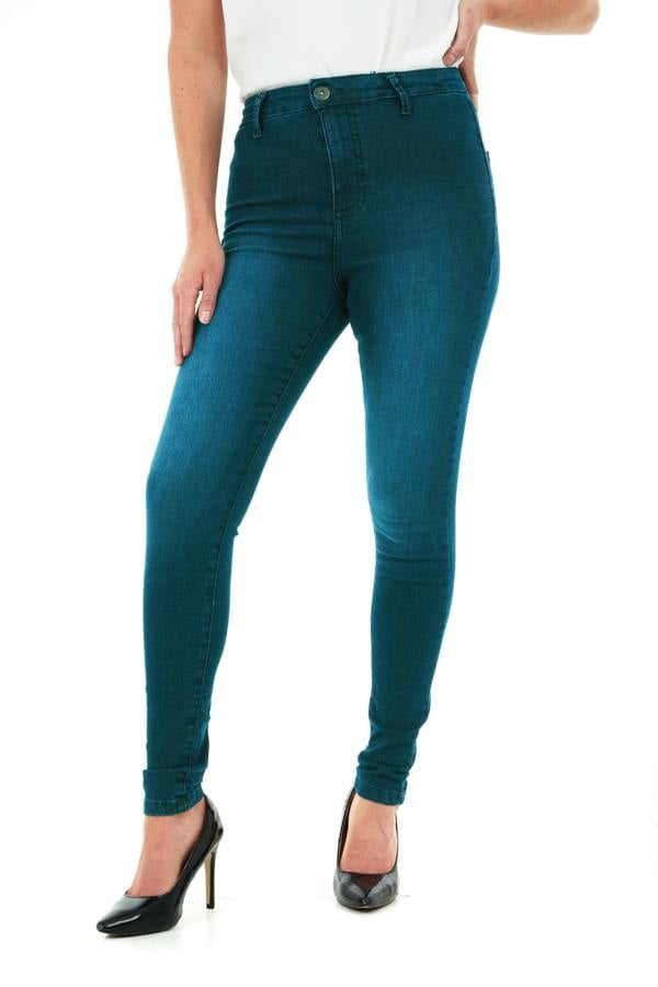 Smart Living Women's Stylish Skinny Fit High Waist Denim Jeans - Vintage