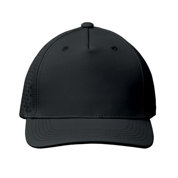 MidOcean Unisex Adult Capo 5 Panel Baseball Cap - Black - 