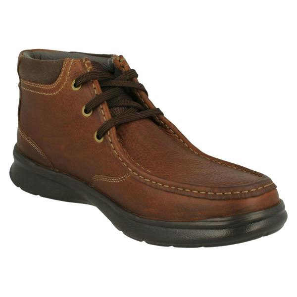Clarks Mens Clarks Casual Lace Up Boots Cotrell Top