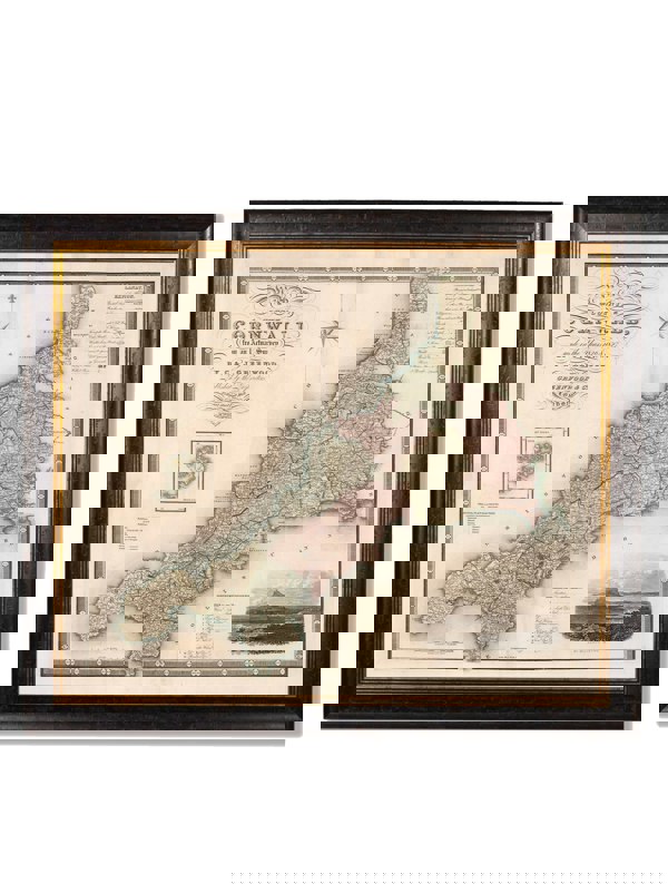Exceptional Art c.1830 County Maps of England