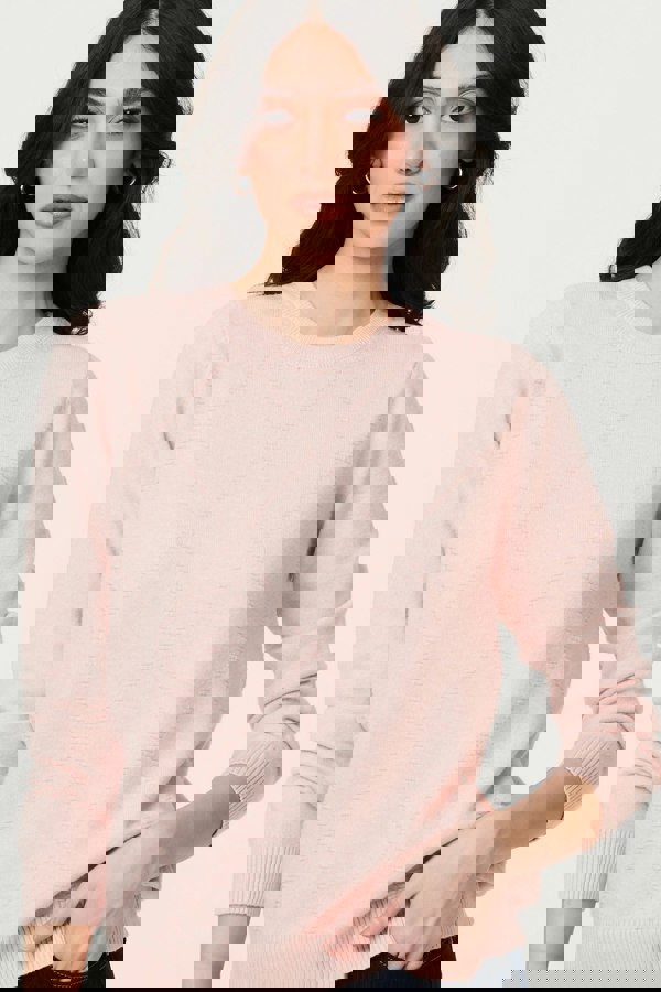 Izabel London Slim Fit Textured Knit Jumper