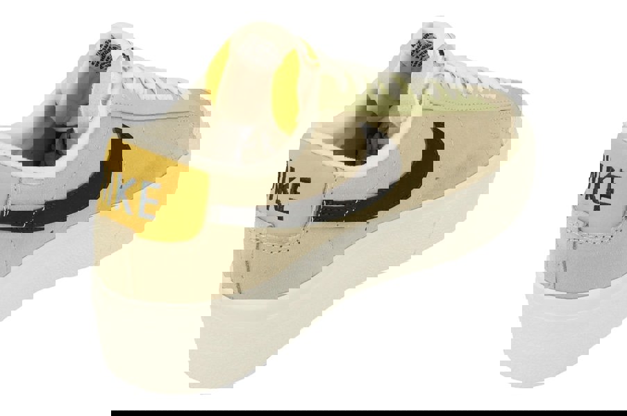 Nike Womens Blazer Platform Trainers Dq0884  100 - Light Stone Off Noir 100 - Photo 2