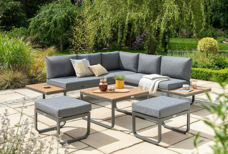 Norfolk Leisure Billingford Five Piece Mini Corner Set with Cushions