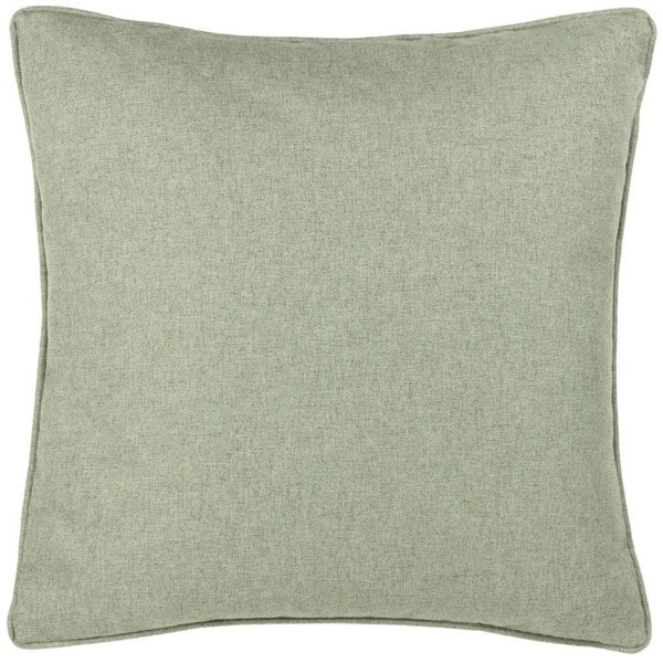 Furn Dawn Piping Detail Textured Cushion Cover - Eucalyptus