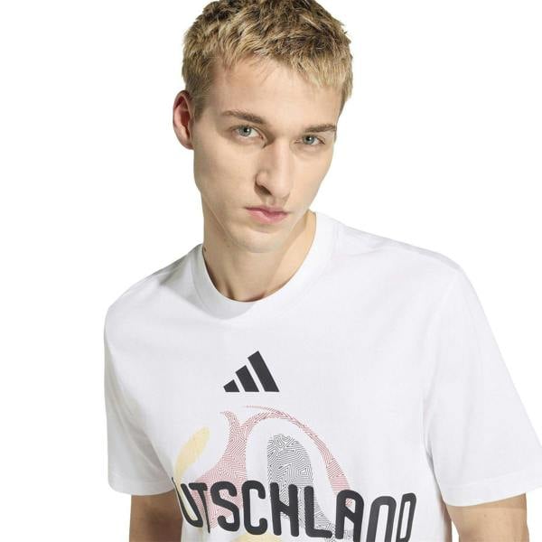 Adidas Mens FIFA 2026 Germany Performance T-Shirt - White - 