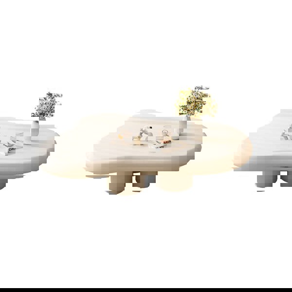 Quintus Coffee Table, Cream-Weilai Concept-Weilai Concept