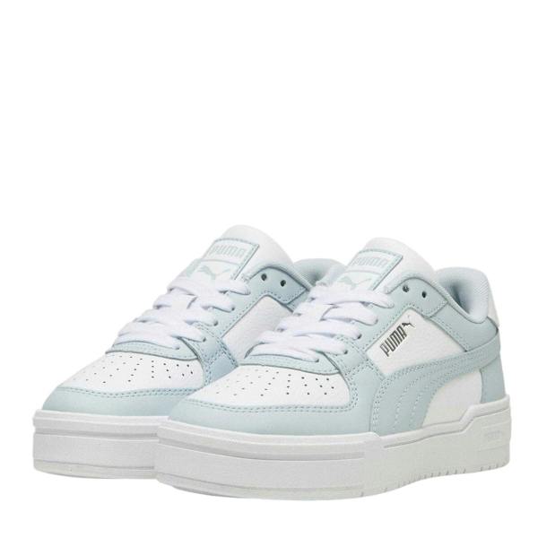 Puma Childrens/Kids CA Pro Platform Trainers - White/Blue - 