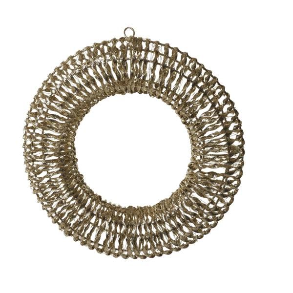 Scotts of Stow GlitterTwist Gold Wreath 40cm LV
