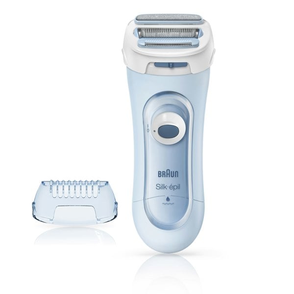 Braun Silk-epil Lady Shaver 5-160 Blue - 3-in-1 Wet & Dry Electric Shaver