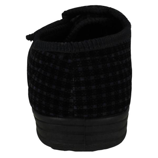Jo & Joe Mens Jo & Joe Check Detailed Hook And Loop Slippers David