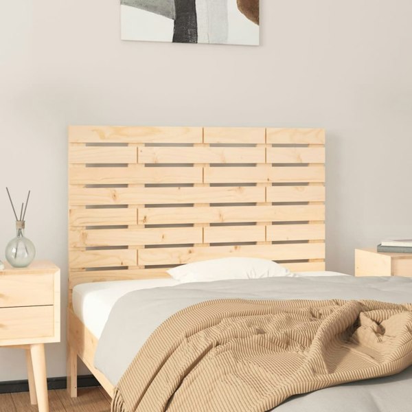 Berkfield Wall Headboard 81x3x63 cm Solid Wood Pine