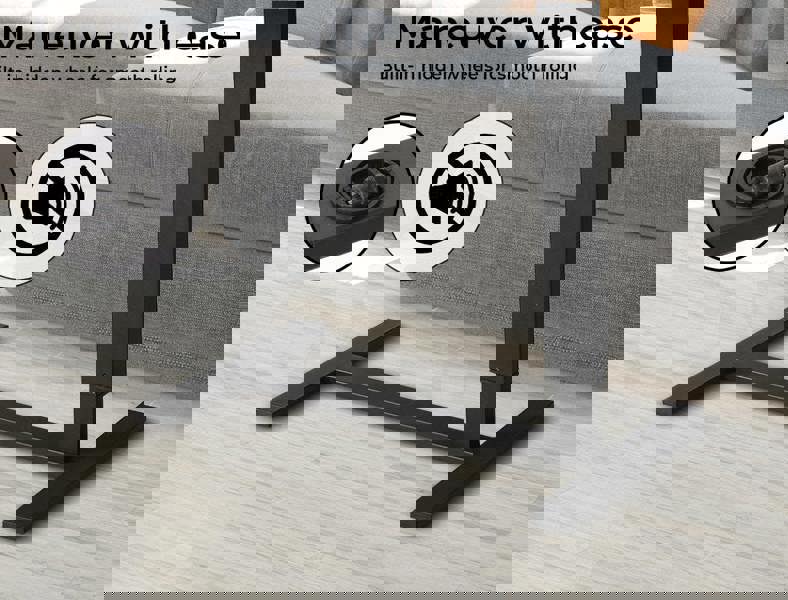 Levede Standing Desk Height Adjustable Stand Folding Laptop Table Shelf Electric USB