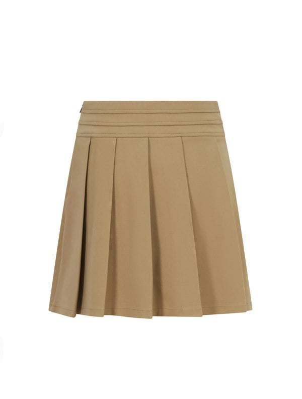 BALOU WOMENS PLEATED SKIRT