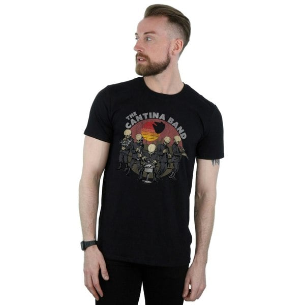 Star Wars Mens Cantina Band T-Shirt - Black