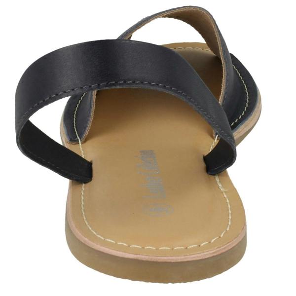 Leather Collection Ladies Leather Collection Slingback Mule Sandals