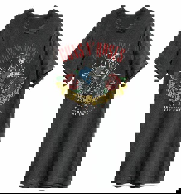 Amplified Clothing Mens Grey Guns N Roses Short Sleeved T-Shirt
