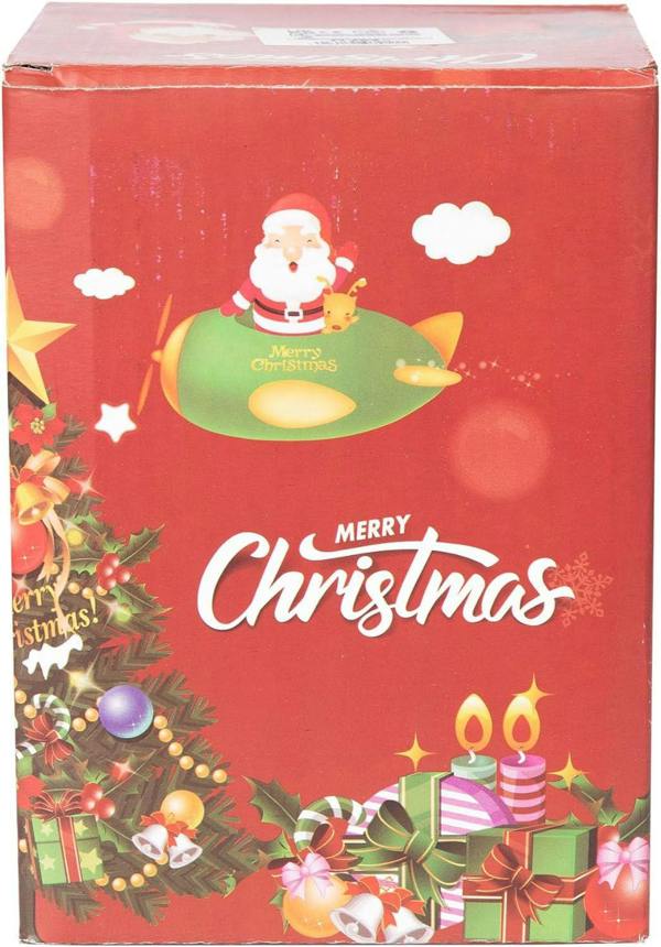 15cm Musical Christmas Snow Globe with Santa, Snowman and Resin Base image 3