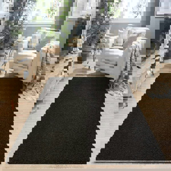 The Rugs Quality Tufted Washable Rug - Stylish Plain Design