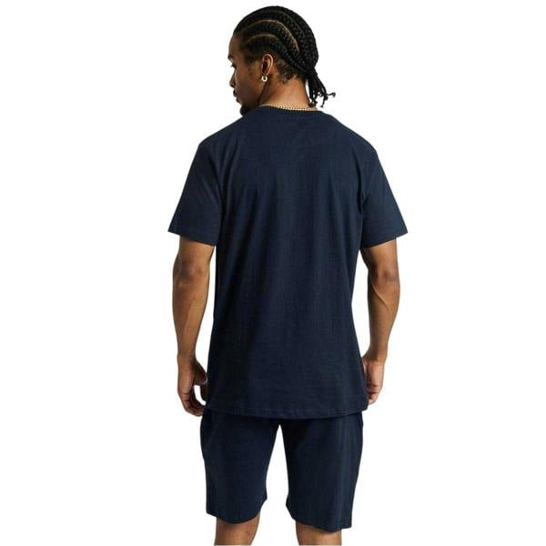 Money Mens Cotton Lounge T-Shirt & Shorts Set - Navy - 