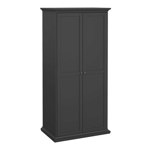 Wyld Haus Osaka 3 Piece Farmhouse Bedroom Furniture Set Grey Wooden
