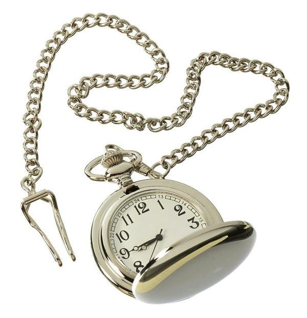 TruClothing Classic Pocket Watch 1920's Peaky Blinders Vintage Chain Retro