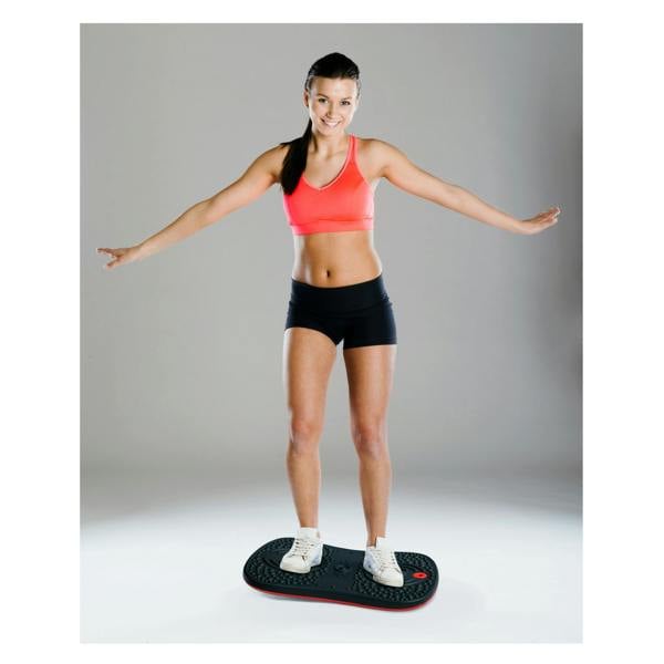 Floortex AFS-TEX® Active Anti-Microbial Exercise Wobble Balance Board - 35 x 50cm - Black