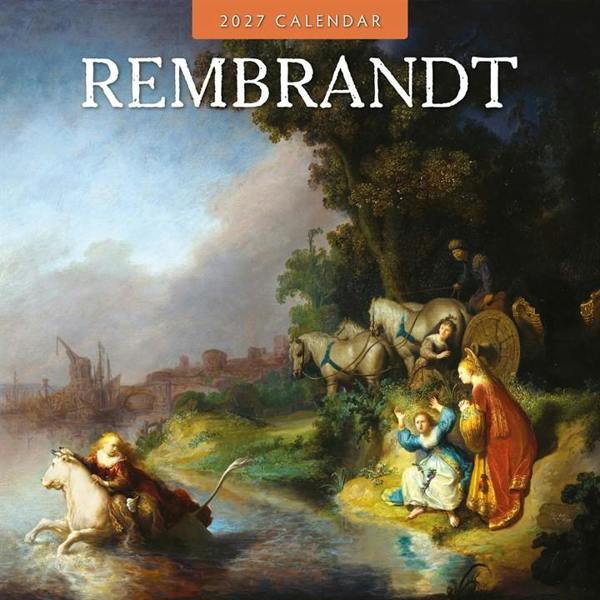 Rembrandt Calendar 2027, Wall Calendars, Month To View, Art, Gift