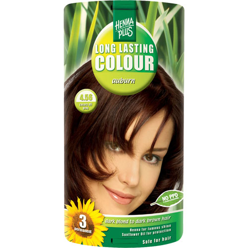 Hennaplus Long Lasting Colour Auburn 4.56 100ml