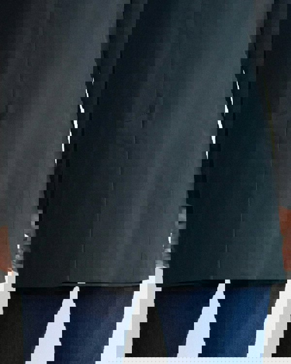 Oliver Sweeney Huntingfield Mens Showerproof Cotton Mac - Navy