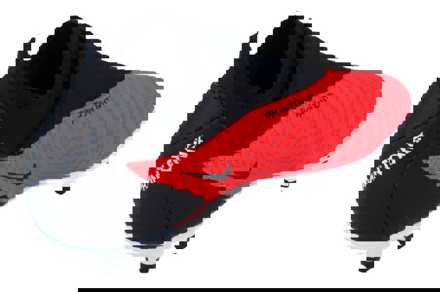 Nike Phantom Gx Club Df Fg/Mg Mens Football Boots Dd9482  600 - Bright Crimson Black White 600 - Photo 2