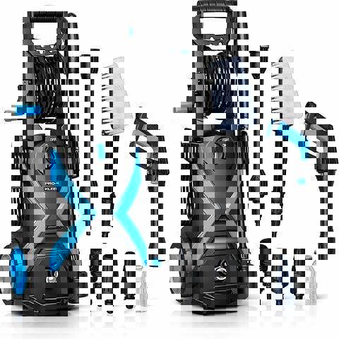 ProKleen Pro-Kleen Pressure Washer High Power Jet Wash Portable 165 Bar 2.2kW